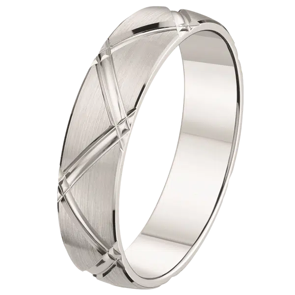 Bague mariage mate