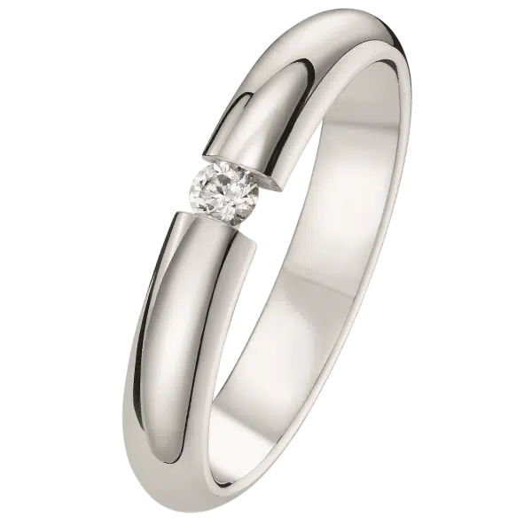 jonc mariage or blanc diamant