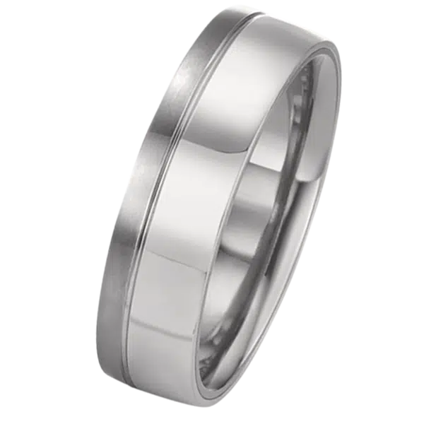 alliance de mariage platine et tantale