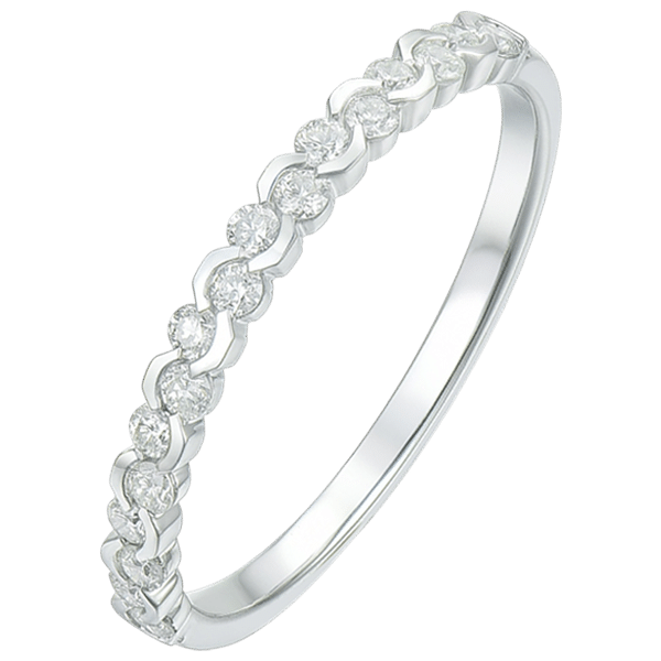 alliance or blanc diamants