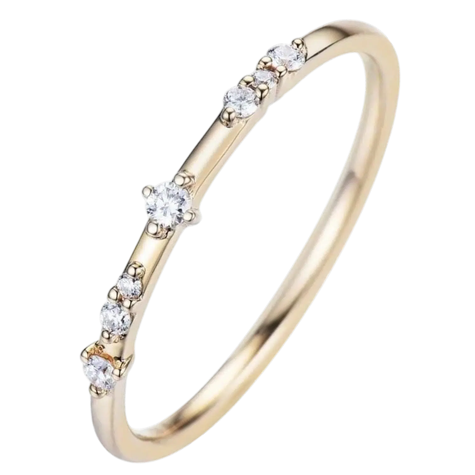 Alliance créative or diamants